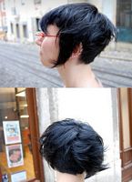 asymetryczne fryzury krótkie - uczesanie damskie z włosów krótkich zdjęcie numer 96A